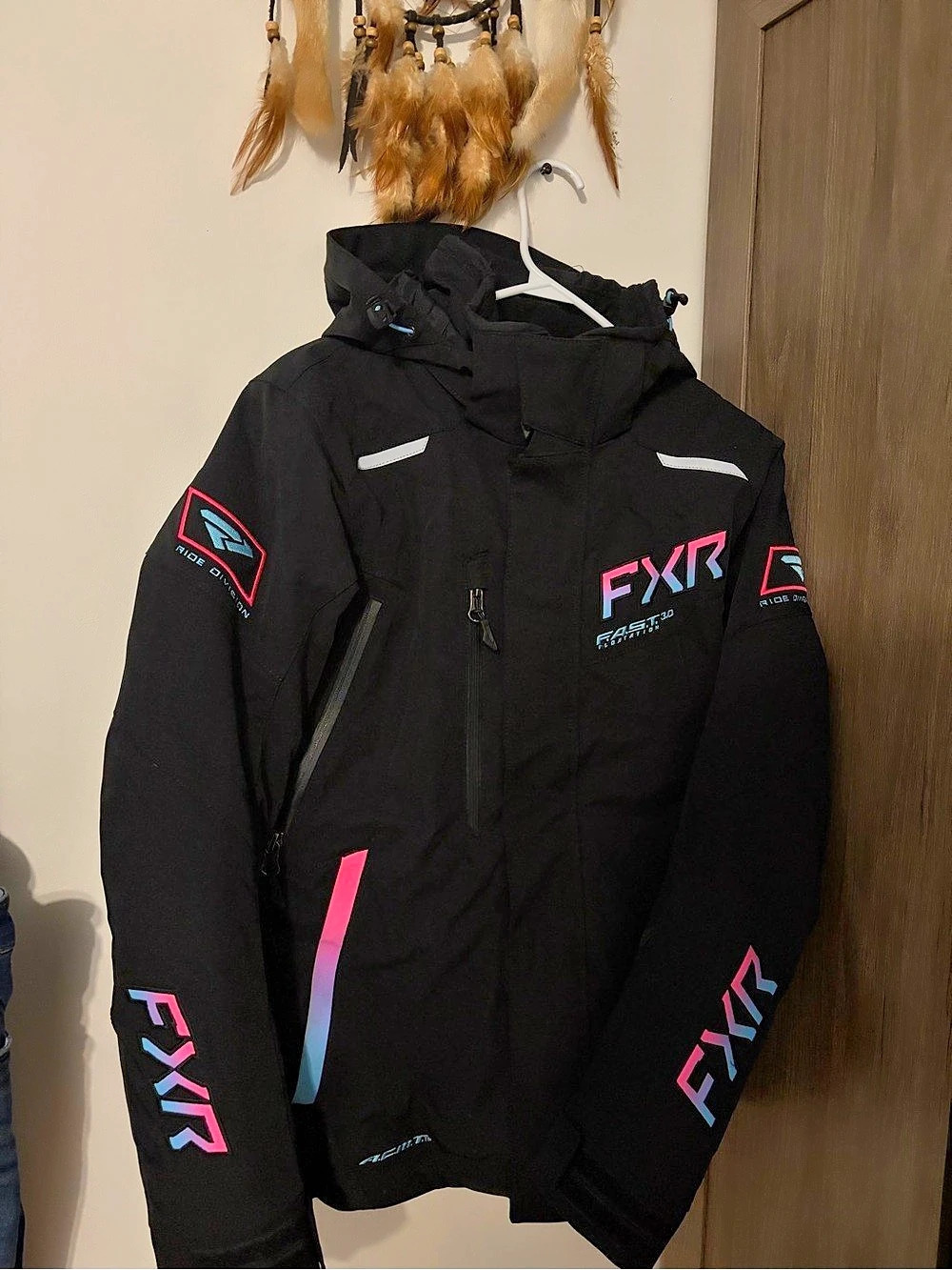 FXR Women's Renegade FX 3-in-1 Jacket Black & Pink Large